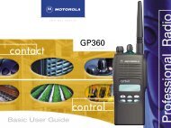 GP360 Basic User Guide - SOVT-Radio sro