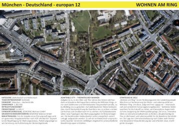 München - Deutschland - europan 12 WOHNEN AM RING