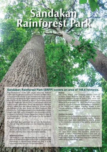 xii. Sandakan Rainforest Park - Sabah Forestry Department