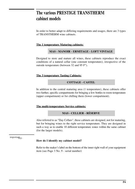 Temperatur - Vintec and Transtherm