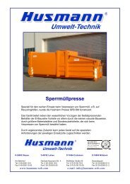 01 20 SPB SM SEL Sperrmllpresse - husmann umwelt technik