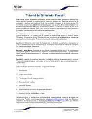 Tutorial del Simulador Flexsim.