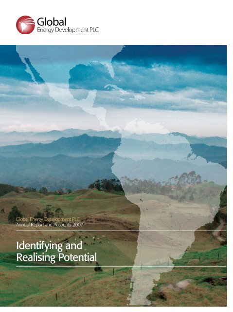 Annual Report 2007 - Global Energy Development