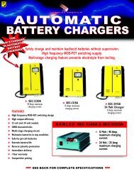 Battery Charger Sheet - Main Electronics