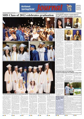 SHS Class of 2012 celebrates graduation - The Rossford Record ...