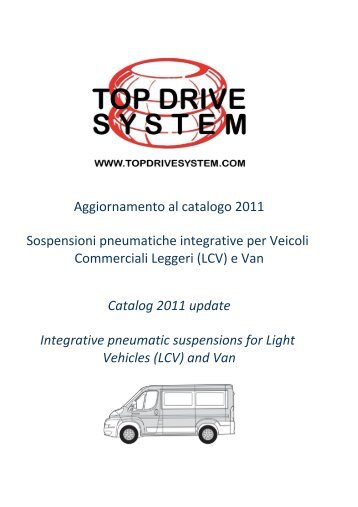 Integrative Suspensions for commercial vehicles - TOP DRIVE ...