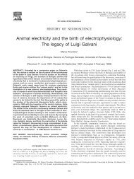 Animal electricity and the birth of electrophysiology: The ... - utenti