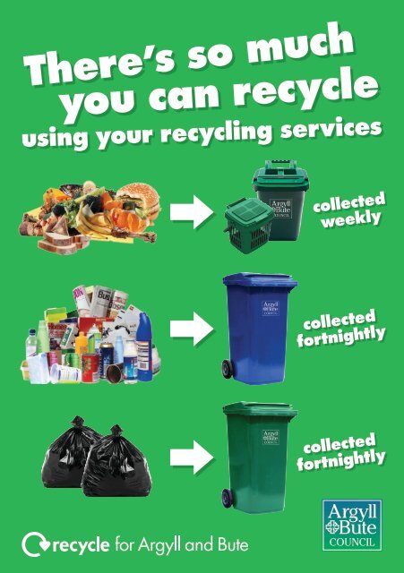 There 's so much you can recycle - Argyll and Bute Council