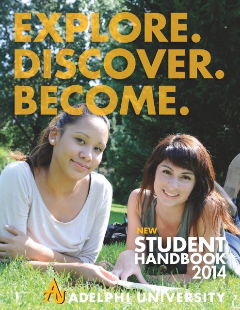 New Student Handbook 2013 - Campus Life - Adelphi University