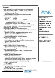 AT86RF233 Datasheet - wless.ru