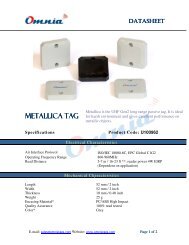 METALlICA Tag - RFID Tag india