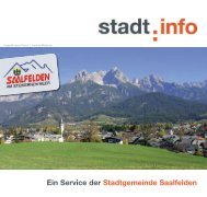 Ein Service der Stadtgemeinde Saalfelden - Saalfelden am ...