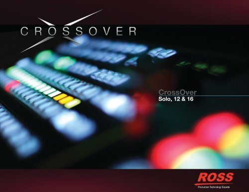 CrossOver Brochure - All Models - Ross Video