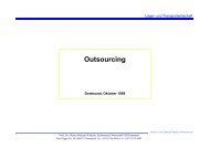 Outsourcing - Prof. Dr. Heinz-Michael Winkels