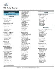 VSP Doctor Directory - CCHP