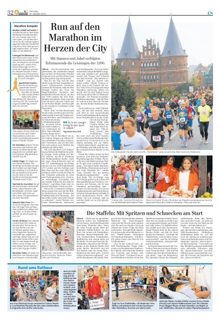 Aller guten Dinge sind vier - Stadtwerke Lübeck Marathon