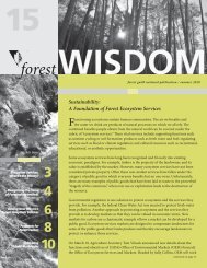 Ecosystem Services - Forest Guild