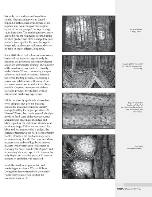 Ecosystem Services - Forest Guild