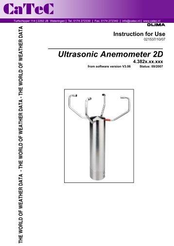 US-Anemometer 2D