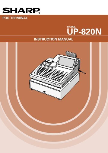 SHARP UP-820N Operators.pdf