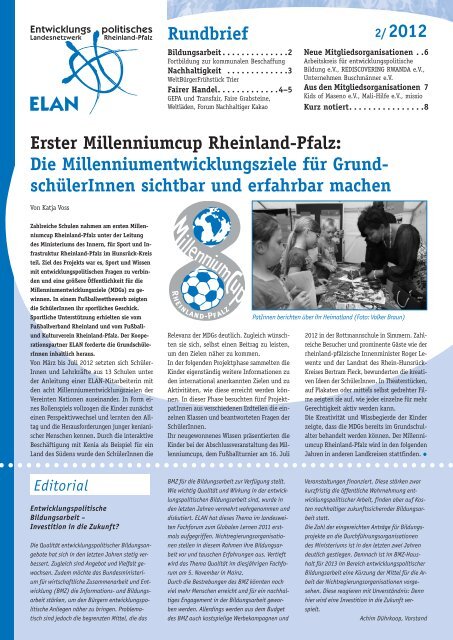 Rundbrief 02/2012 - ELAN