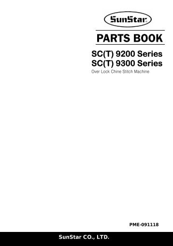 Exclusive Parts for SCT 9316-03/233-5X5 Mechanism