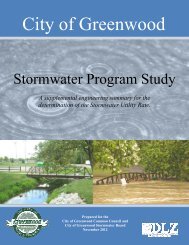 Program Study - City of Greenwood, Indiana - State of Indiana
