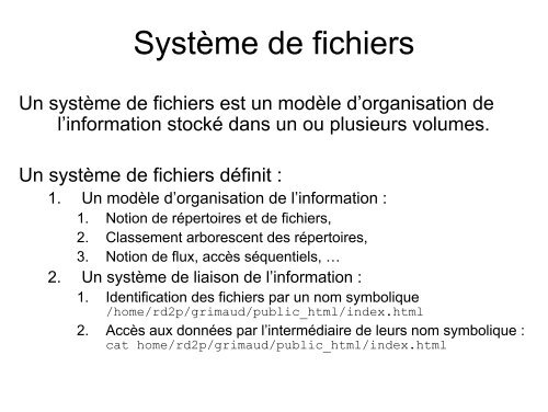 SystÃ¨me d'exploitation - LIFL