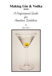 Making Gin & Vodka *** A Professional Guide for Amateur ... - Ning