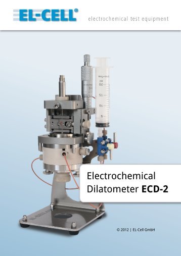 Electrochemical Dilatometer ECD-2 - EL-CELL
