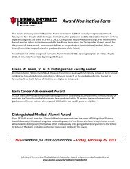 Award Nomination Form - IUPUI Alumni Relations