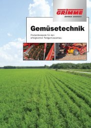 Gemüsetechnik - Grimme