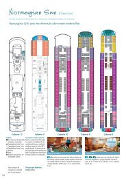 Cubiertas del Norwegian Sun - Un Mundo de Cruceros