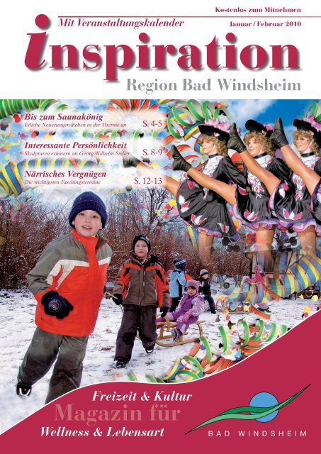 Januar-Februar 2010:Layout 1 - Magazin Inspiration - Bad Windsheim