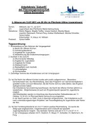 Protokoll 3. Sitzung AK Zukunft.pdf - Pfarreiengemeinschaft Utting ...