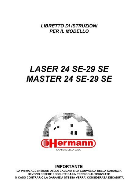 HERMANN caldaia gas LASER MASTER 24SE 29SE