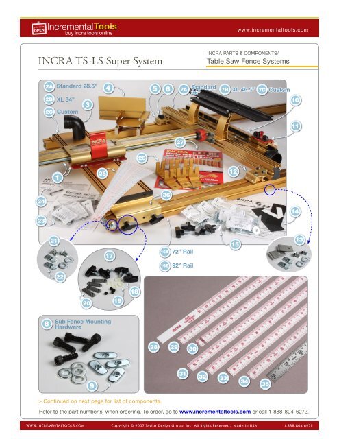 INCRA TS LS Super System
