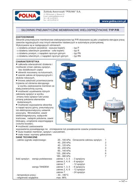 katalog wyrobów pl (13 mb) - Polna S.A.