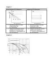 Aufgabe 1: Kontinuierliches ZTU-Diagramm Isothermes ZTU ...