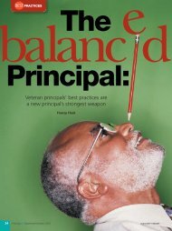 The Balanced Principal: Joining Theory and Practical Knowledge