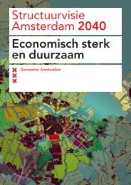 Structuurvisie Amsterdam 2040 Economisch sterk en duurzaam