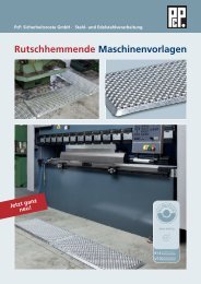Maschinenroste - PcP . PcP. Sicherheitsroste GmbH . Stahl- und ...