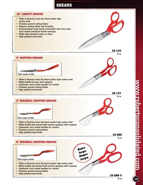 Installation Tools - Roberts Consolidated