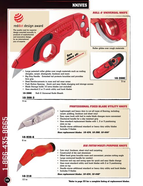 Installation Tools - Roberts Consolidated