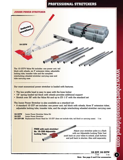 Installation Tools - Roberts Consolidated