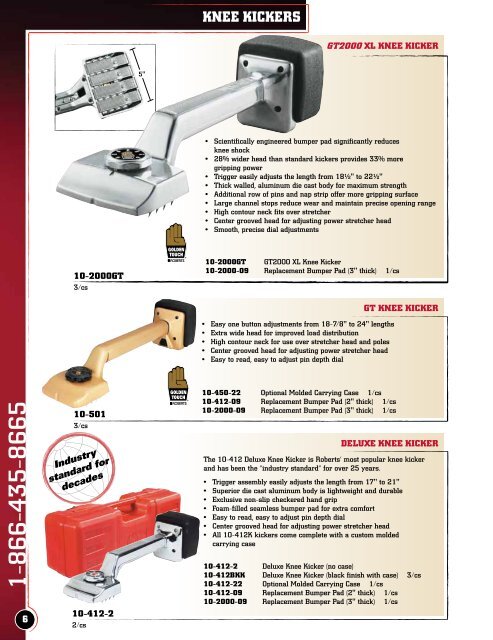 Installation Tools - Roberts Consolidated