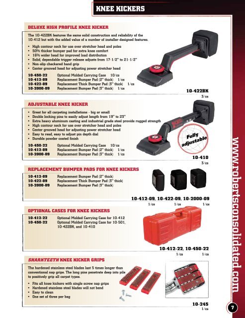 Installation Tools - Roberts Consolidated