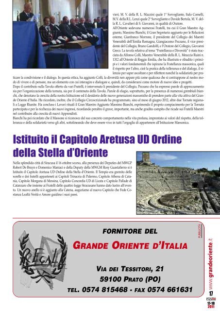 Scarica il PDF - Grande Oriente d'Italia