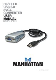 Hi-Speed USB 2.0 SVGA ConVerter USer mAnUAl - PCDeacitec