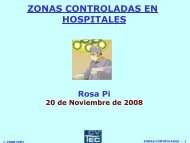 ZONAS CONTROLADAS EN HOSPITALES - CRESCA